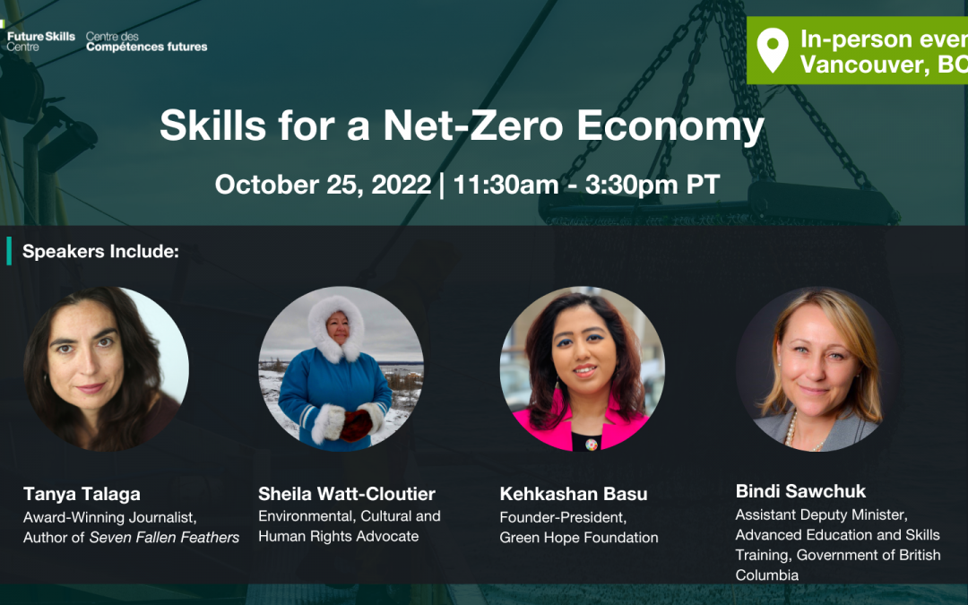 Skills for a Net Zero Economy – Event