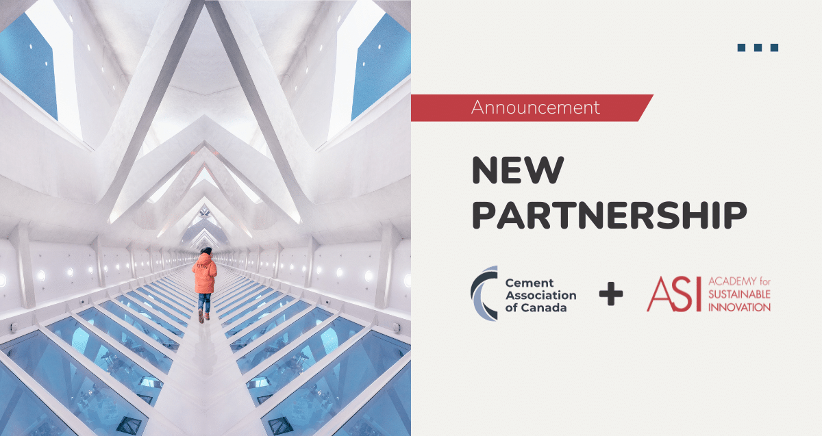 Partnership Announcement: Cement Association of Canada & ASI